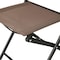 Flash Furniture Brazos Folding Chairs w/Brown Flex Comfort Material Backs and Seats and Black Metal Frames, 2PK TLH-SC-097-BRN-02-GG - alternate 5